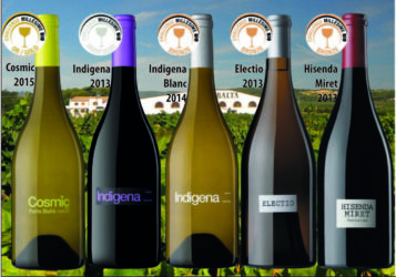 5 vinos de Parés Baltà premiados en el Concurso Internacional de vinos ecológicos Millésime Bio 2016