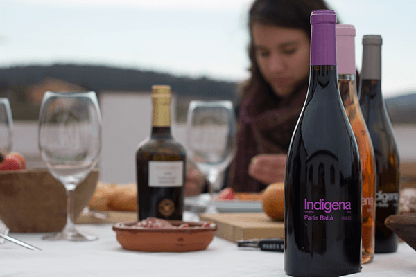 Lunch with Indigena Parés Baltà Grenache.