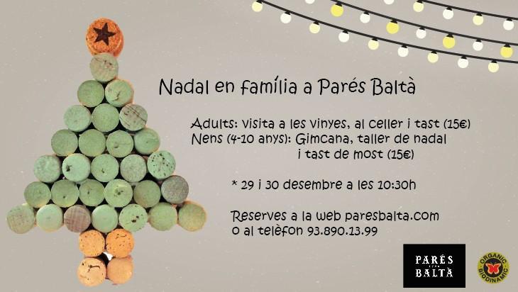 Vine a Parés Baltà aquests dies de festes amb els més petits de la casa!
